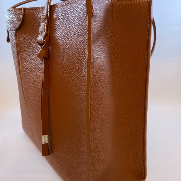 Tahari Cognac Tote - Picture 3 of 5